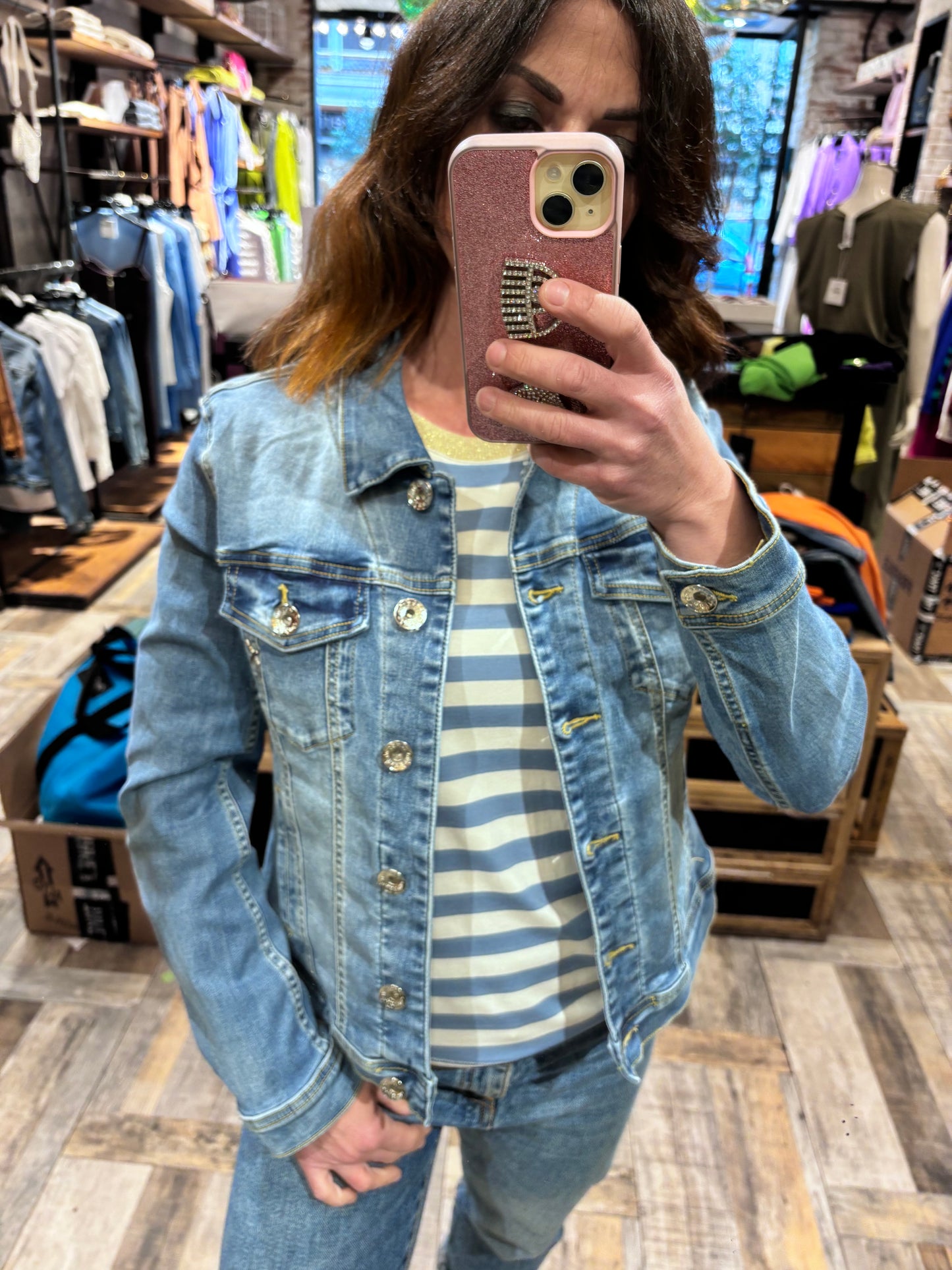 Giubbino jeans taketwo