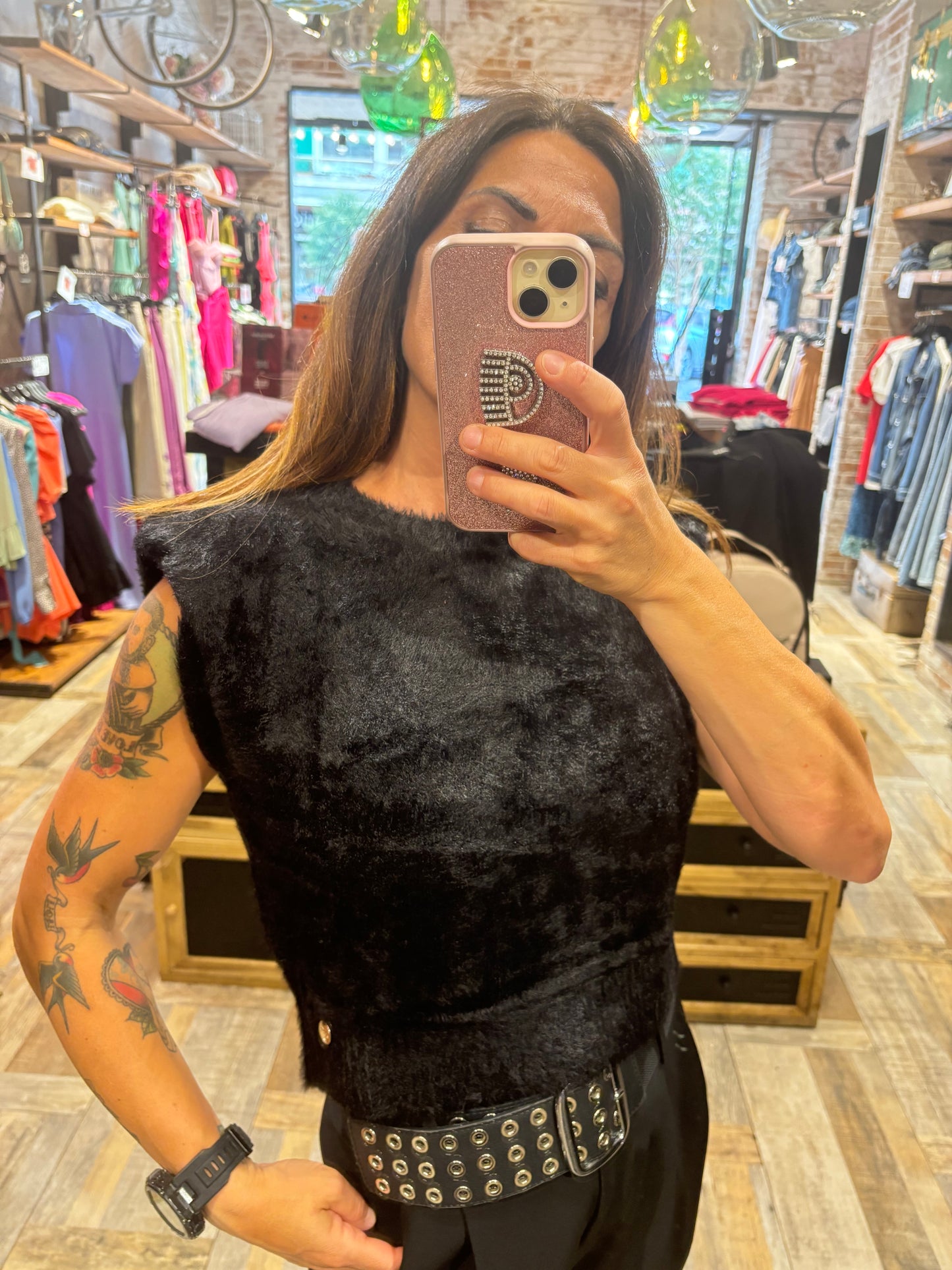 Gilet in maglia MDM