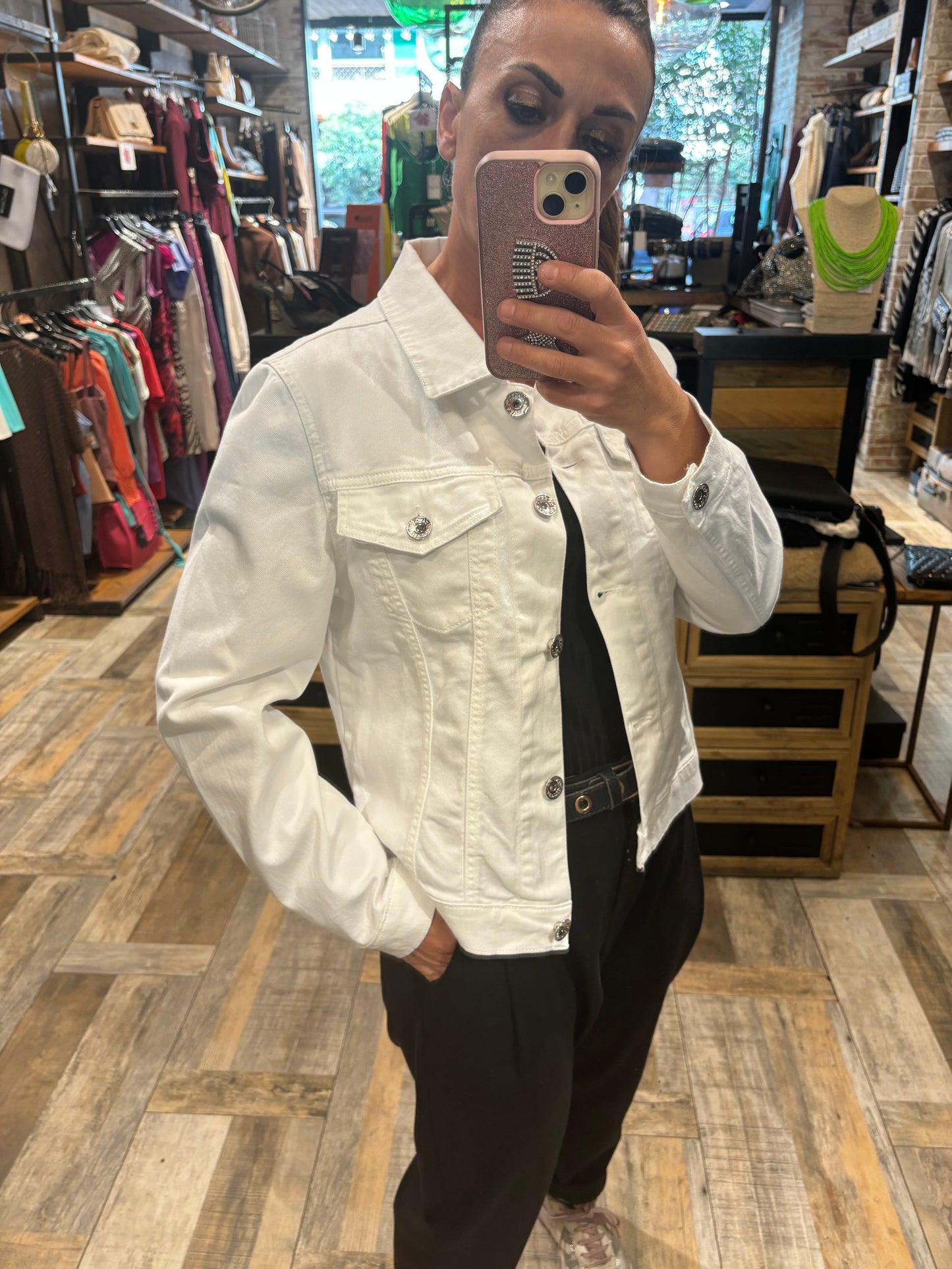 Giubbino jeans Taketwo