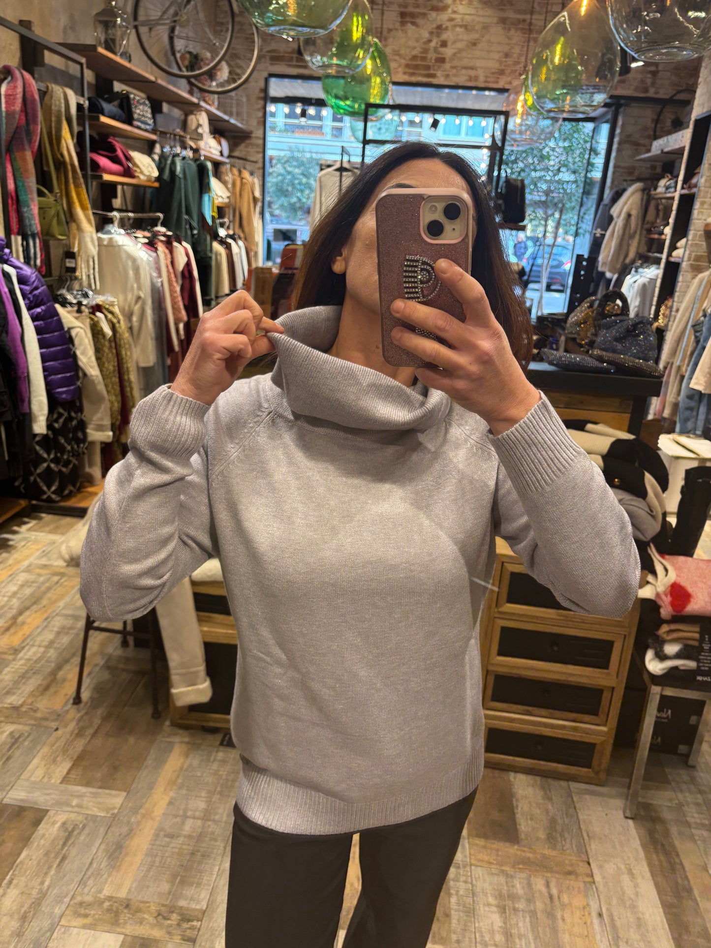 Maglione collo ad anello Taketwo