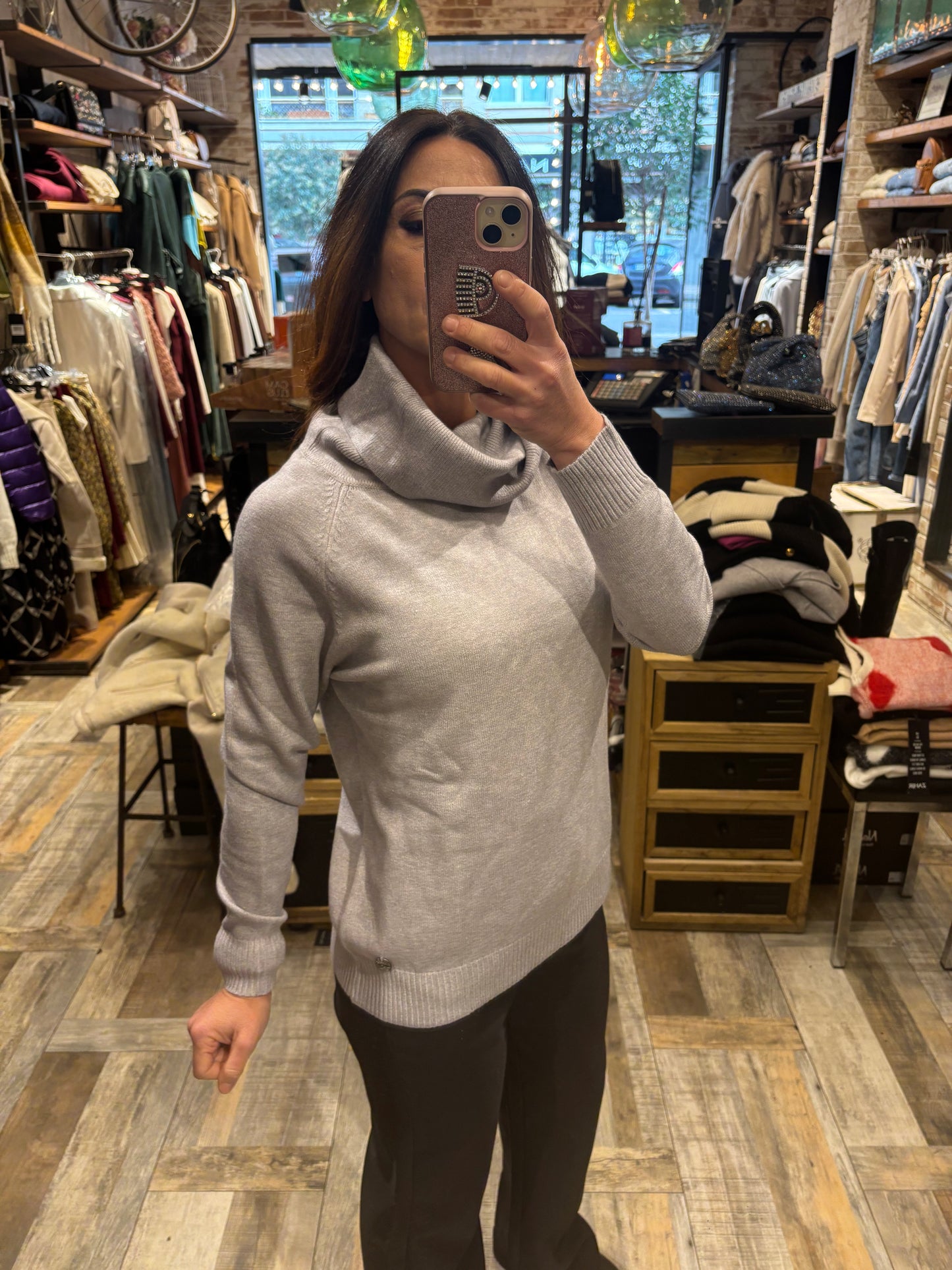 Maglione collo ad anello Taketwo