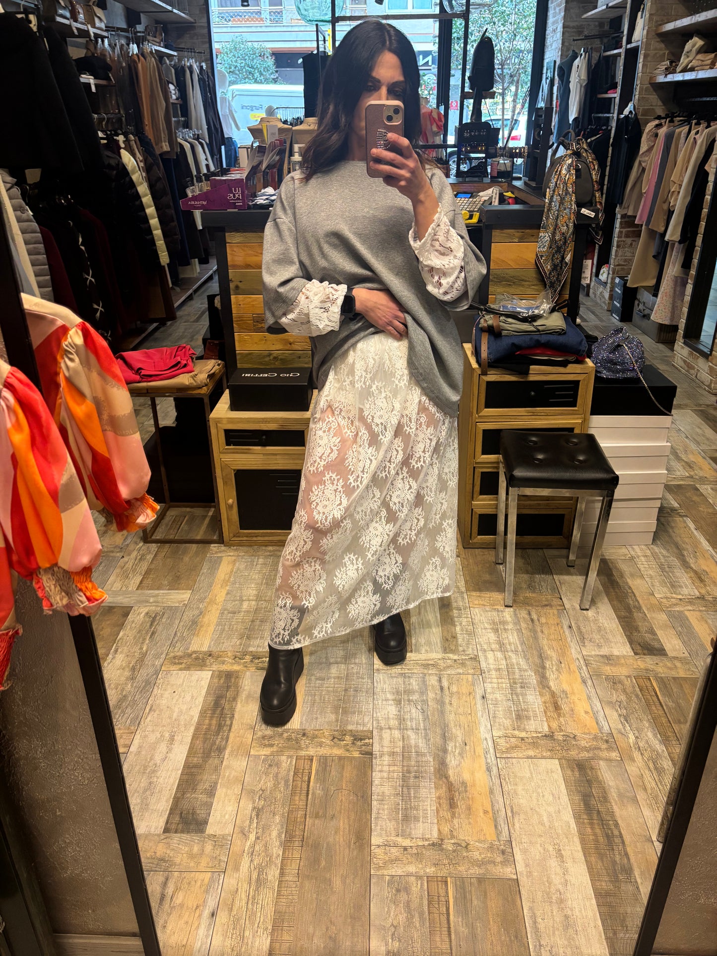 Gonna in pizzo Zahjr