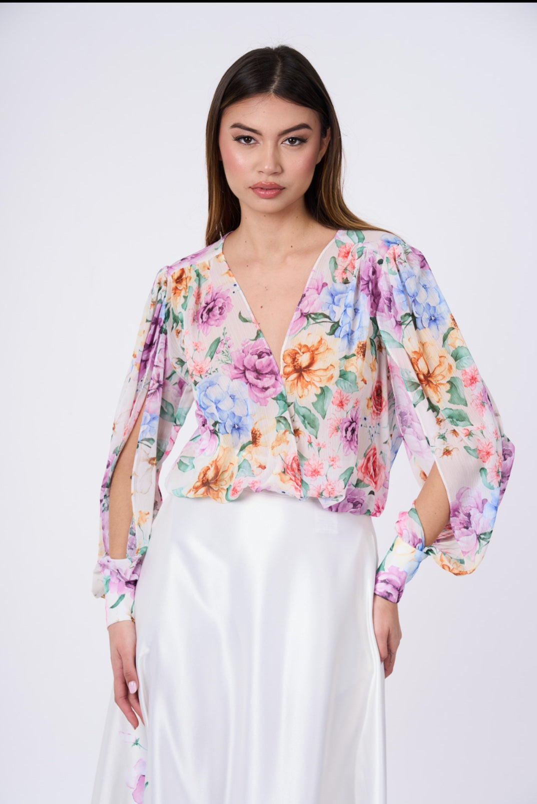 Camicia fiorata