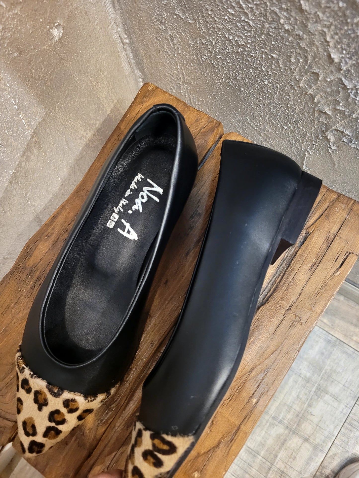 Ballerina con punta maculata noashoes