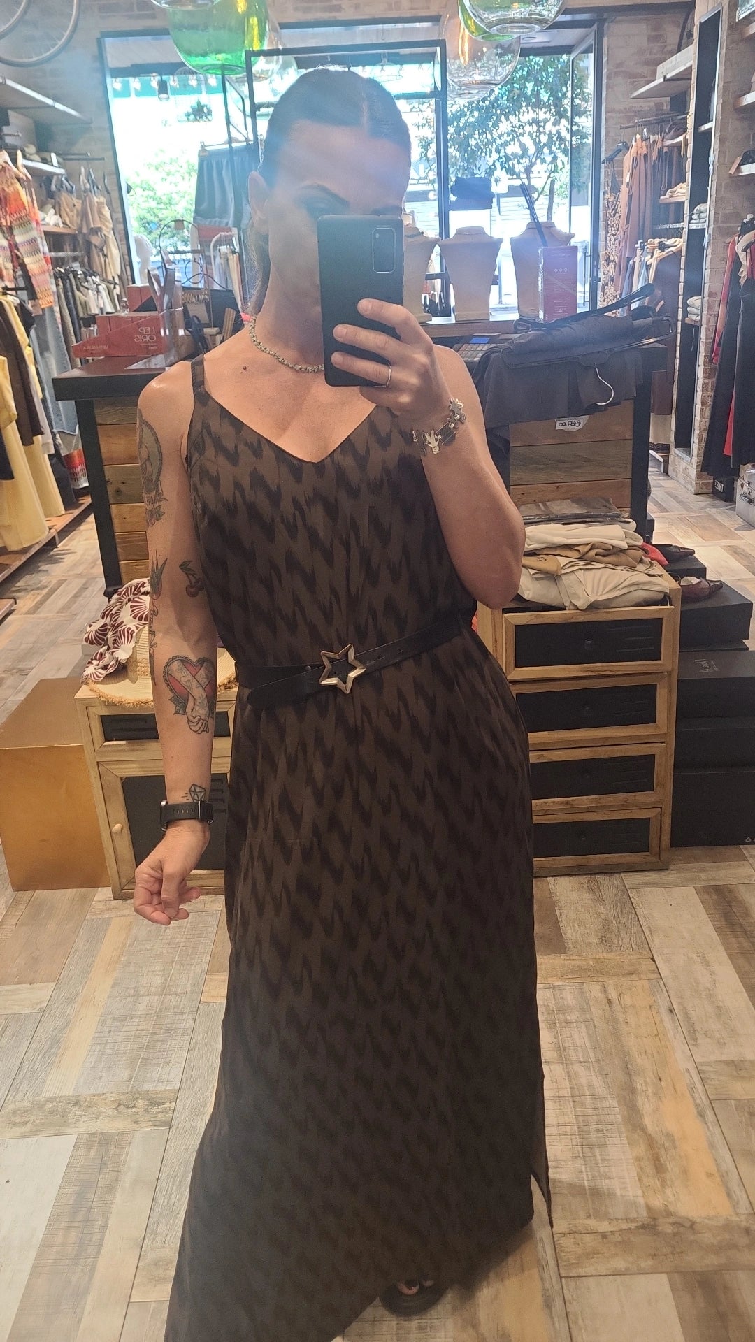 Abito slip dress