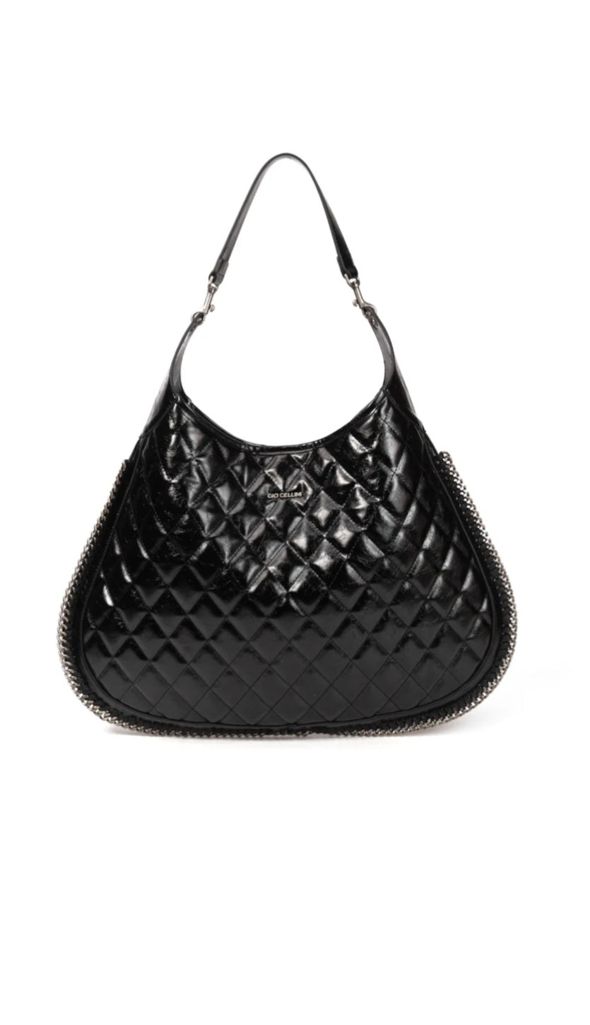 Borsa Maxi effetto vernice Gio Cellini