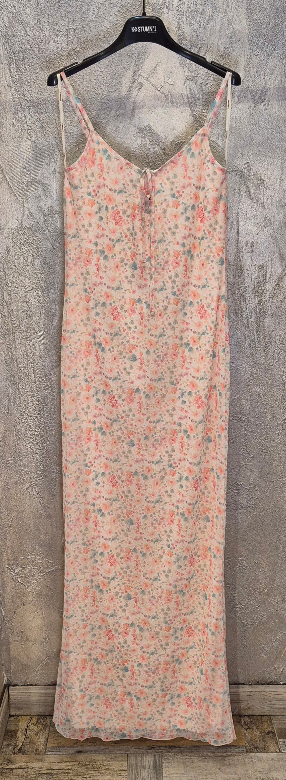 Abito lungo a fiori Kostumn