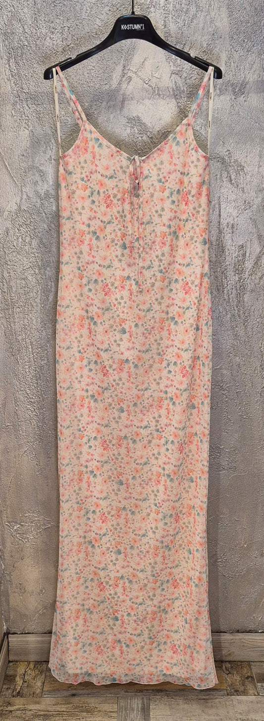 Abito lungo a fiori Kostumn