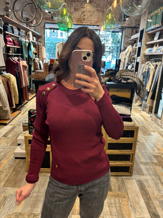 Maglia con bottoni Sarah Chole