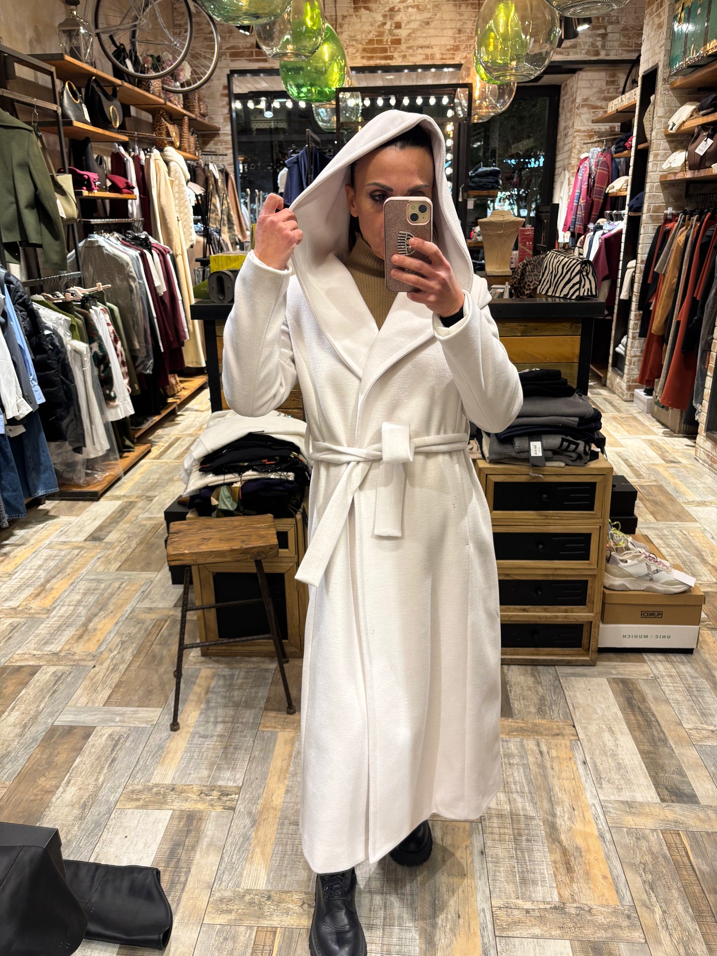 Cappotto con cappuccio MDM