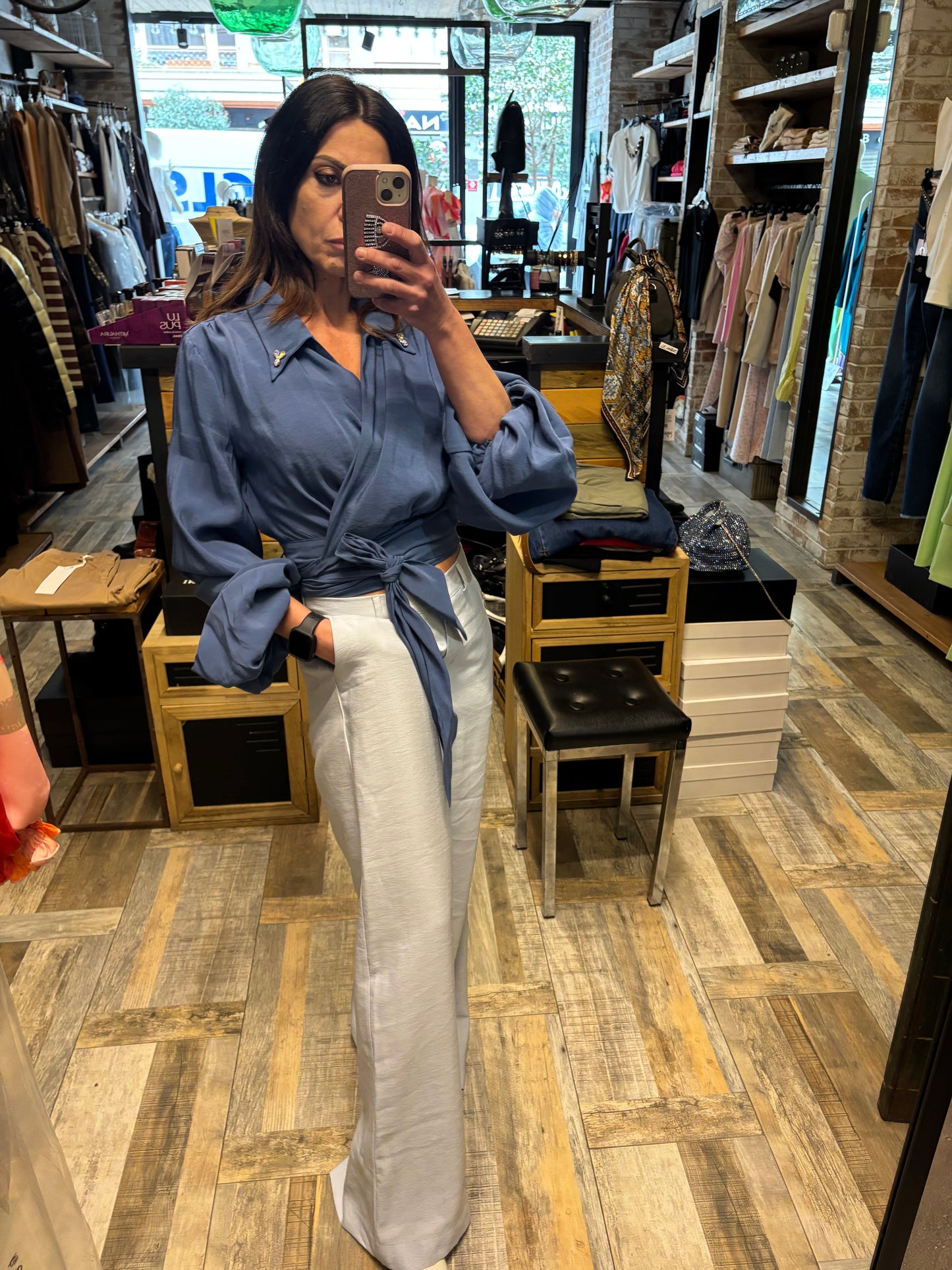 Pantalone palazzo MDM