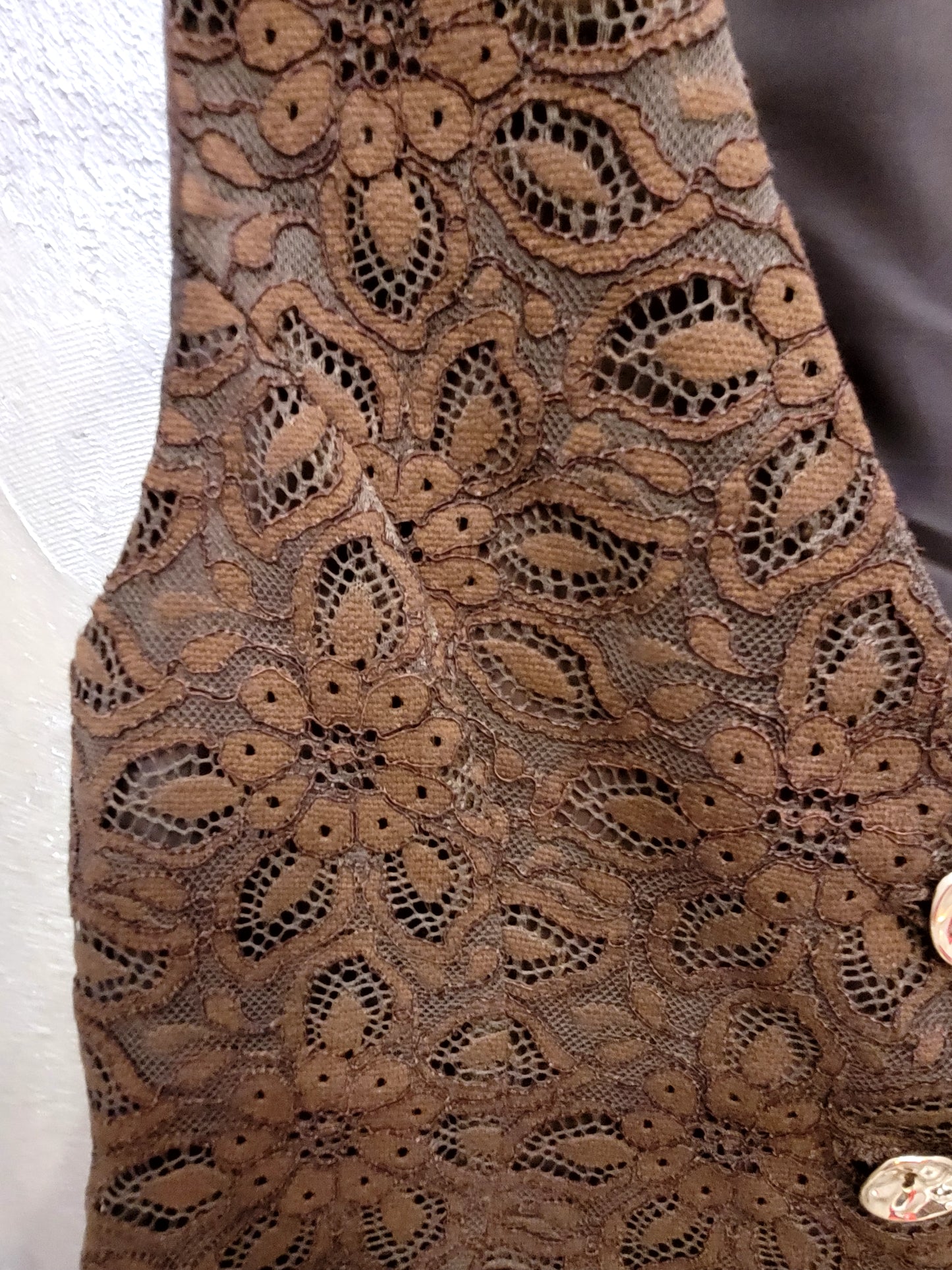 Gilet in pizzo Gaile'
