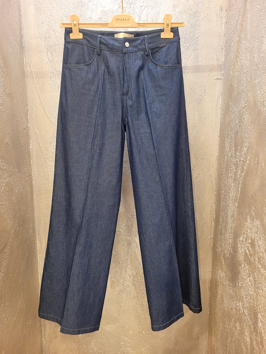 Denim palazzo Nualy