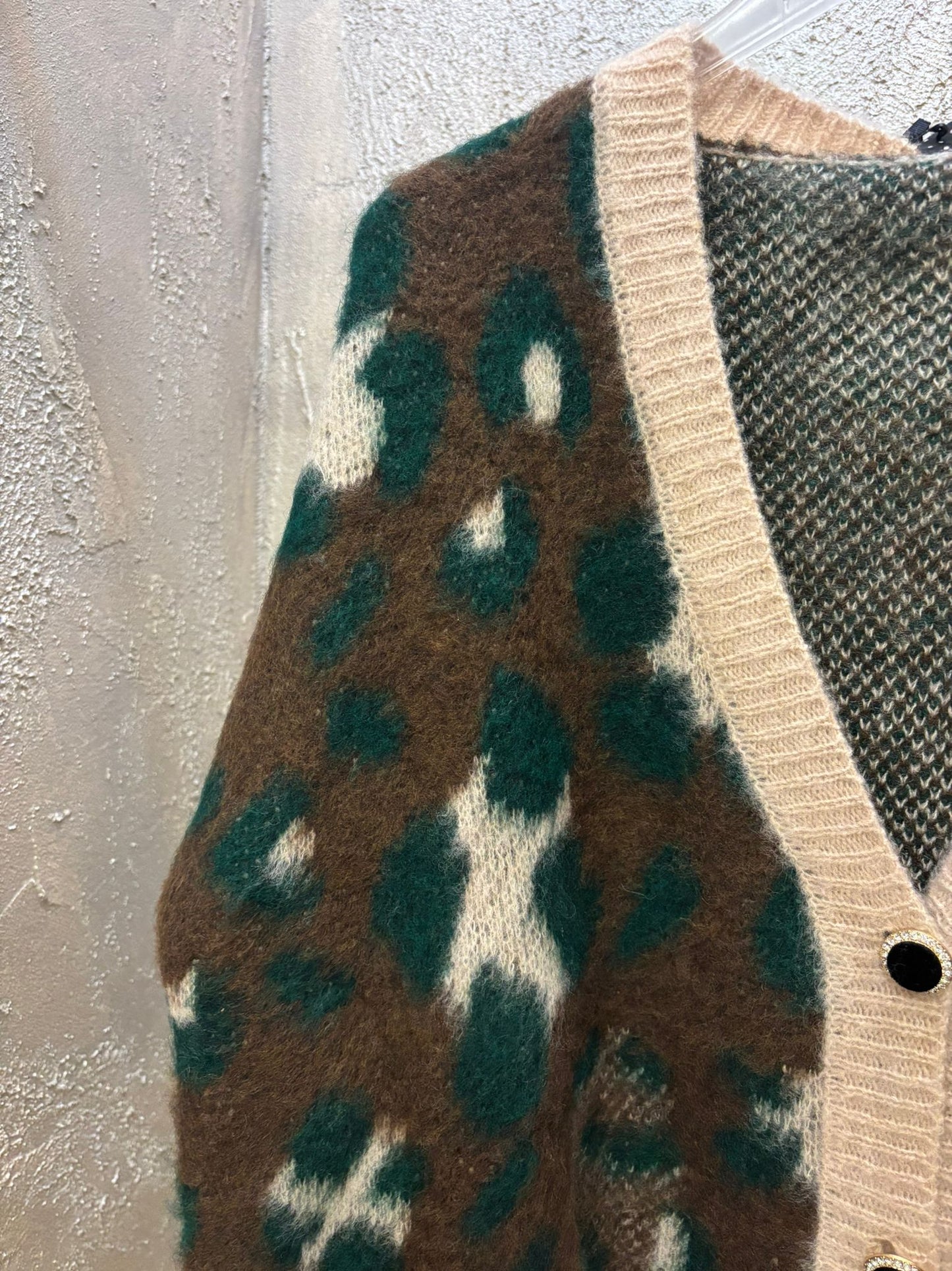 Cardigan leopardo Zahjr