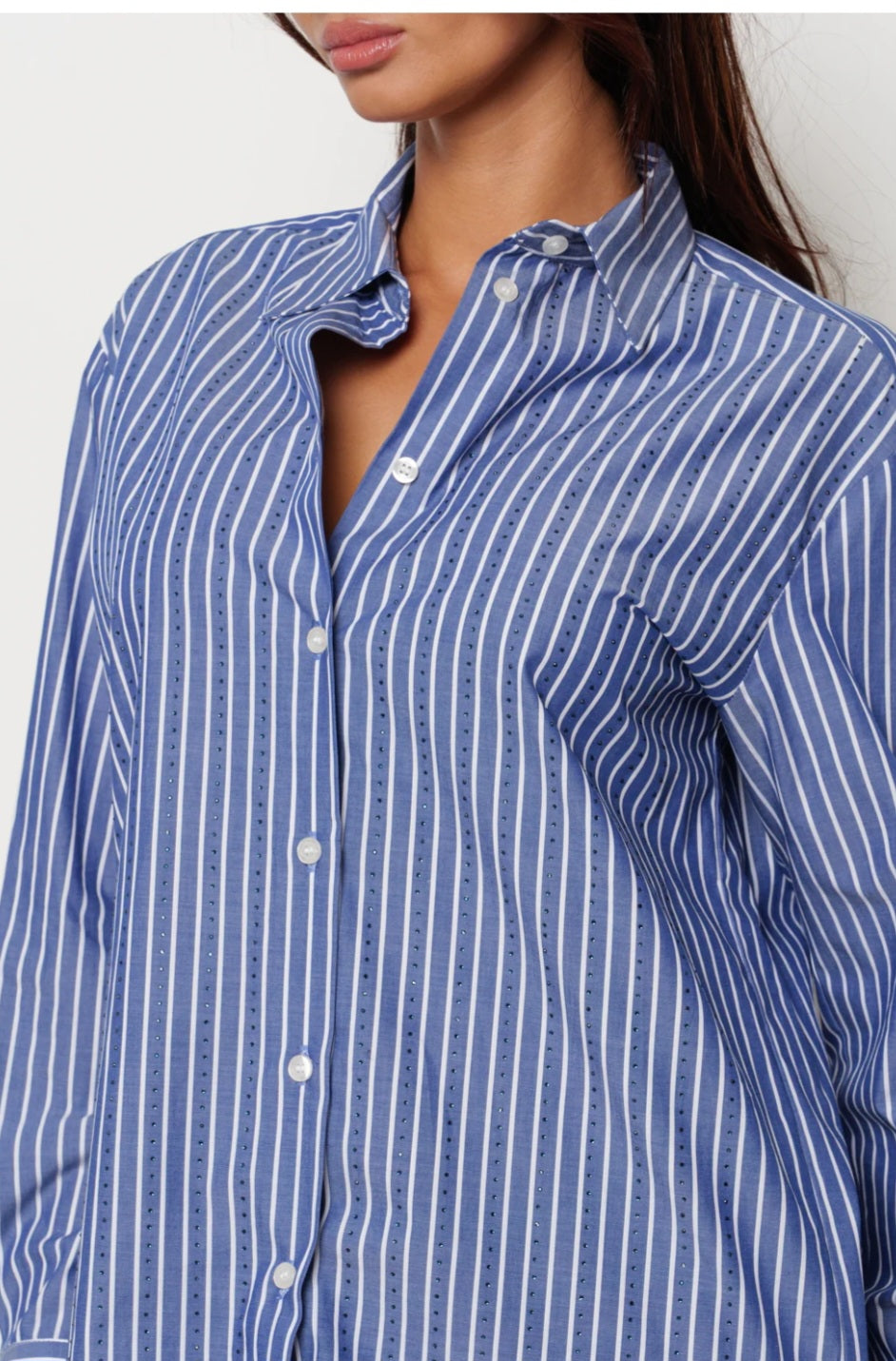 Camicia con strass Relish