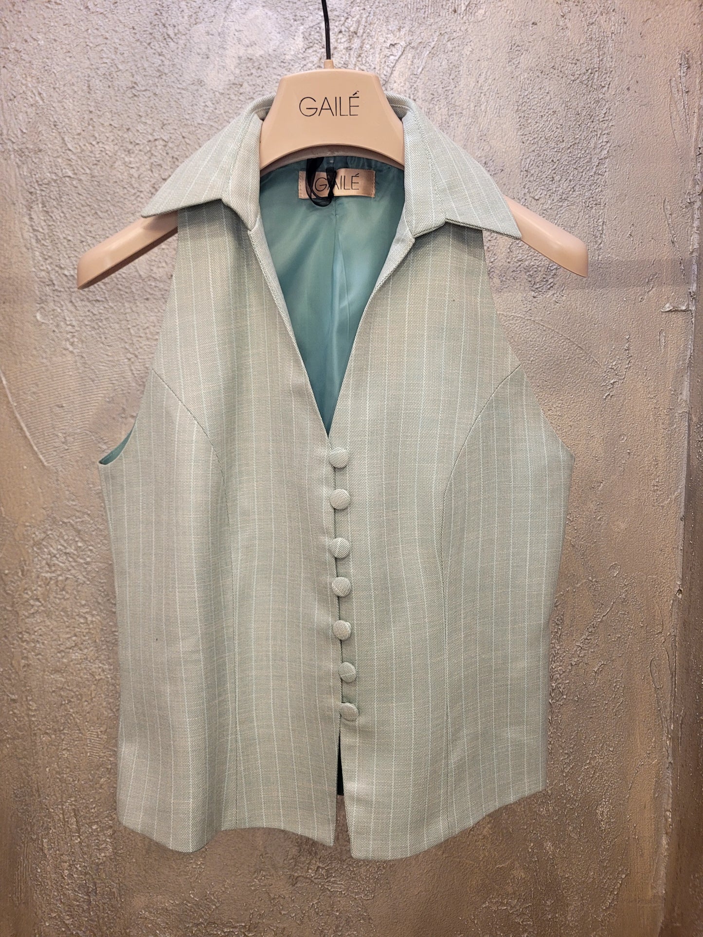 Gilet gessato Gaile'