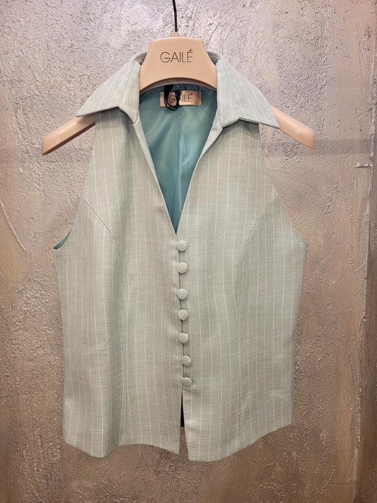 Gilet gessato Gaile'