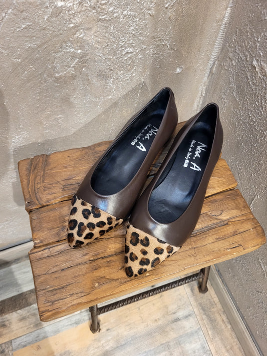 Ballerina con punta maculata noashoes