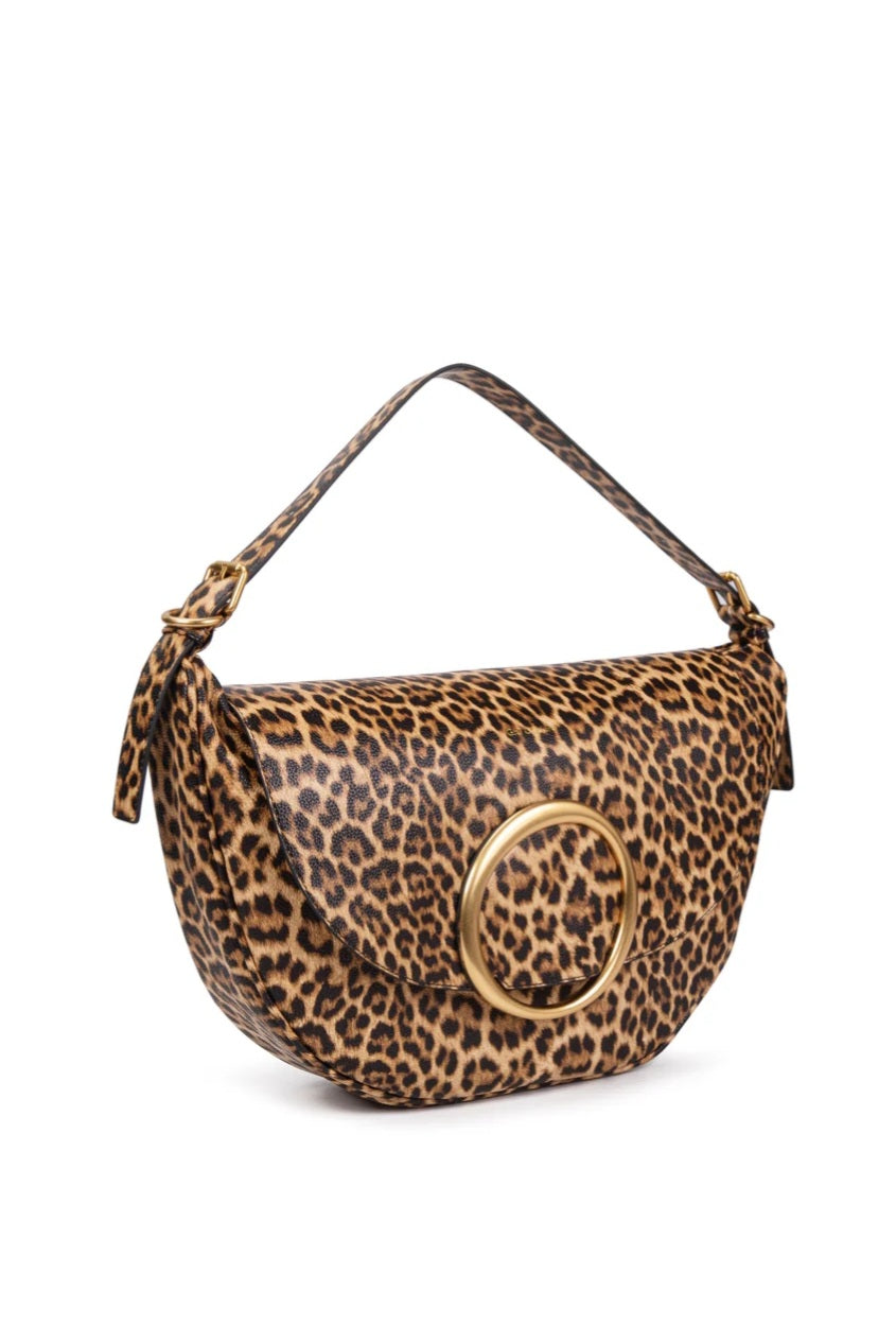 Borsa Maxi leopardata Gio Cellini