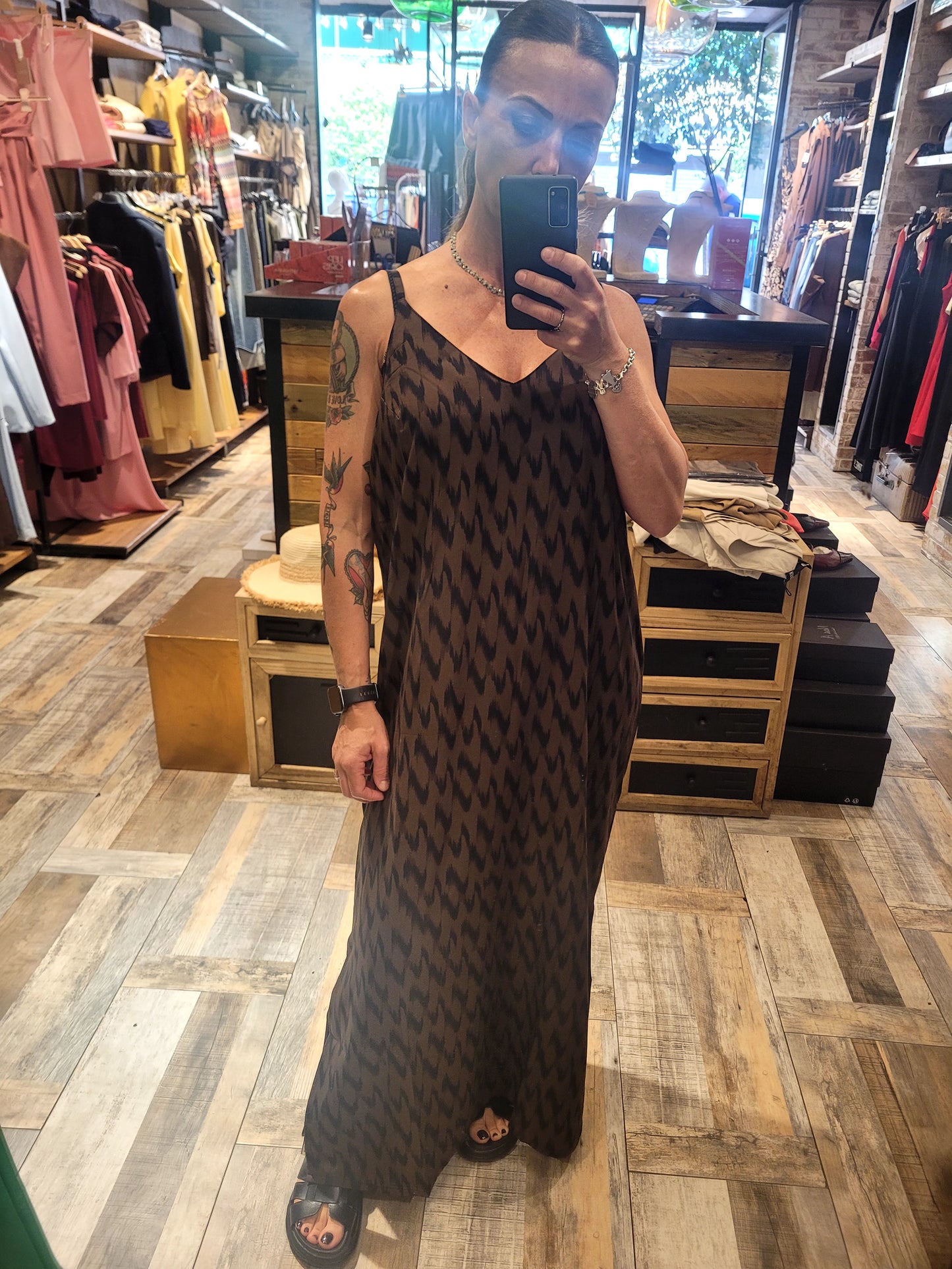Abito slip dress