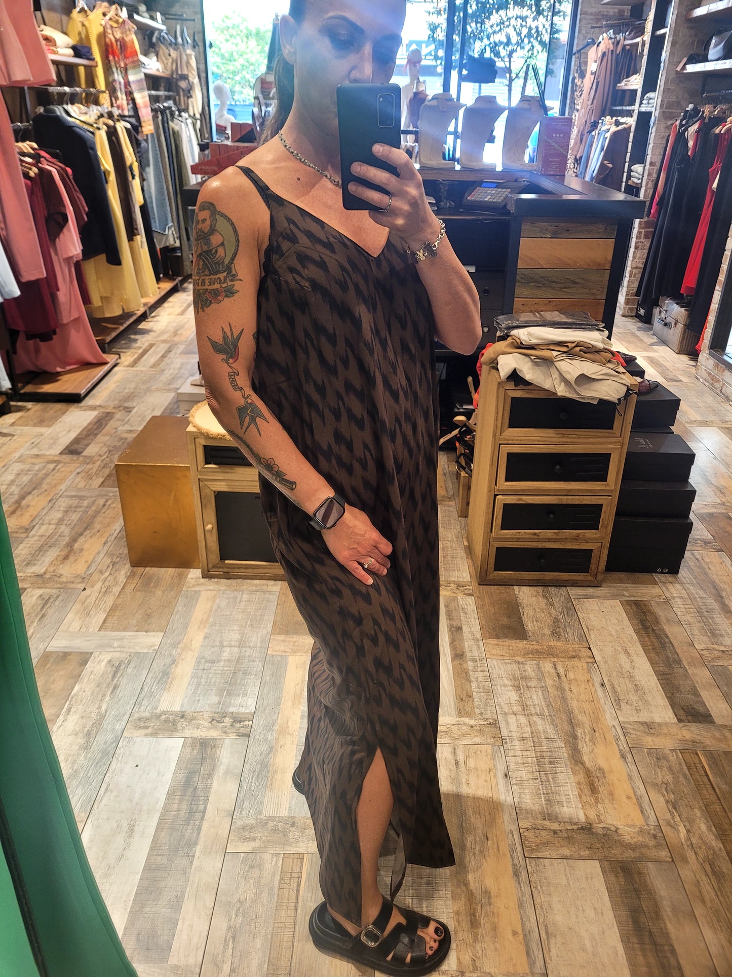 Abito slip dress