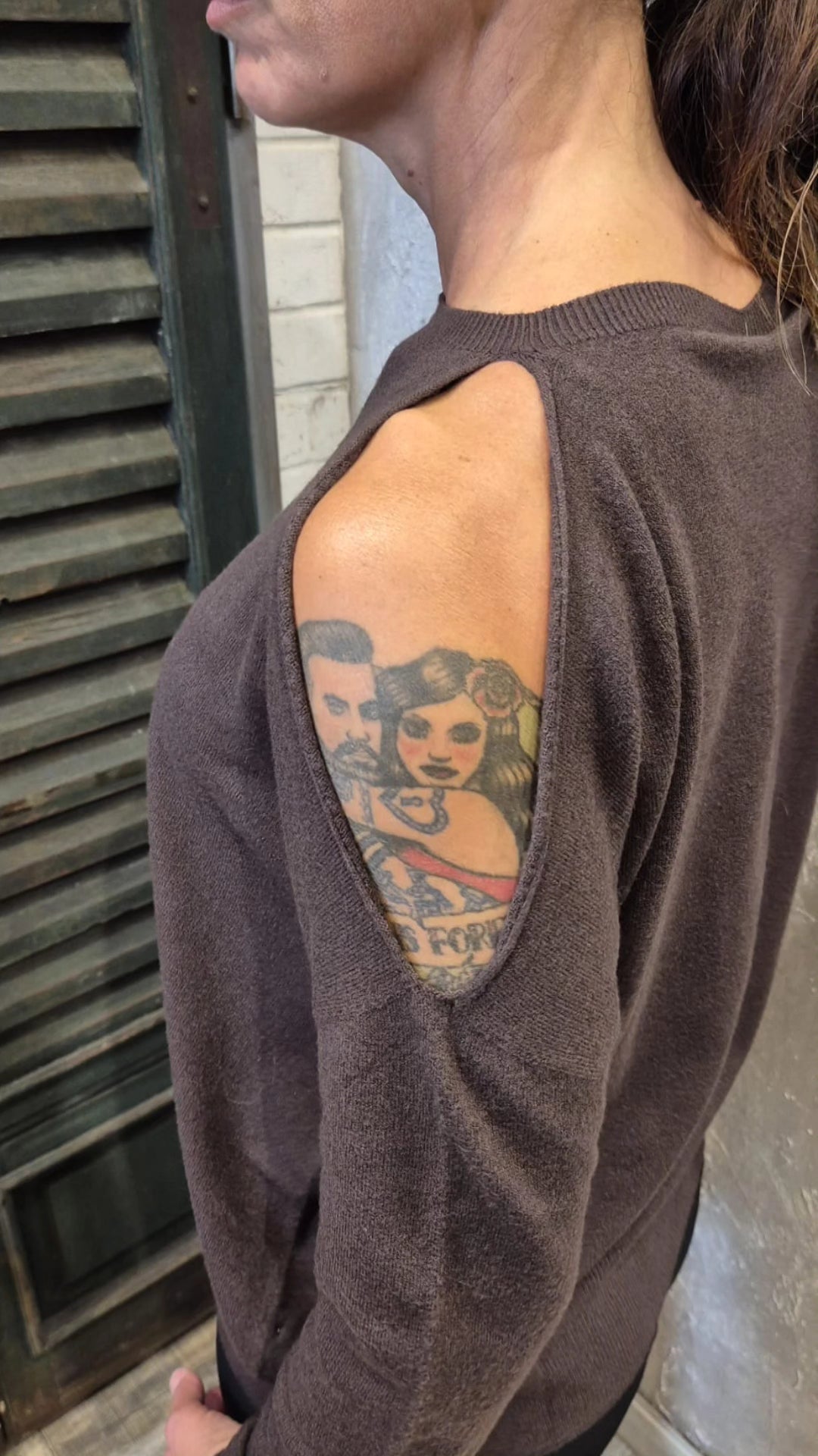 Maglia con aperture Zahjr