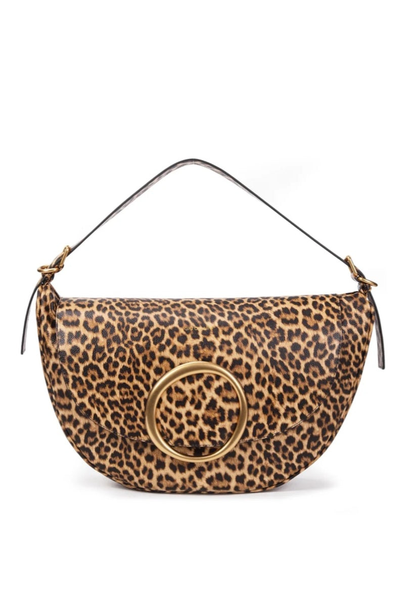 Borsa Maxi leopardata Gio Cellini