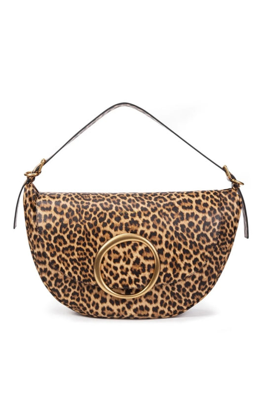 Borsa Maxi leopardata Gio Cellini