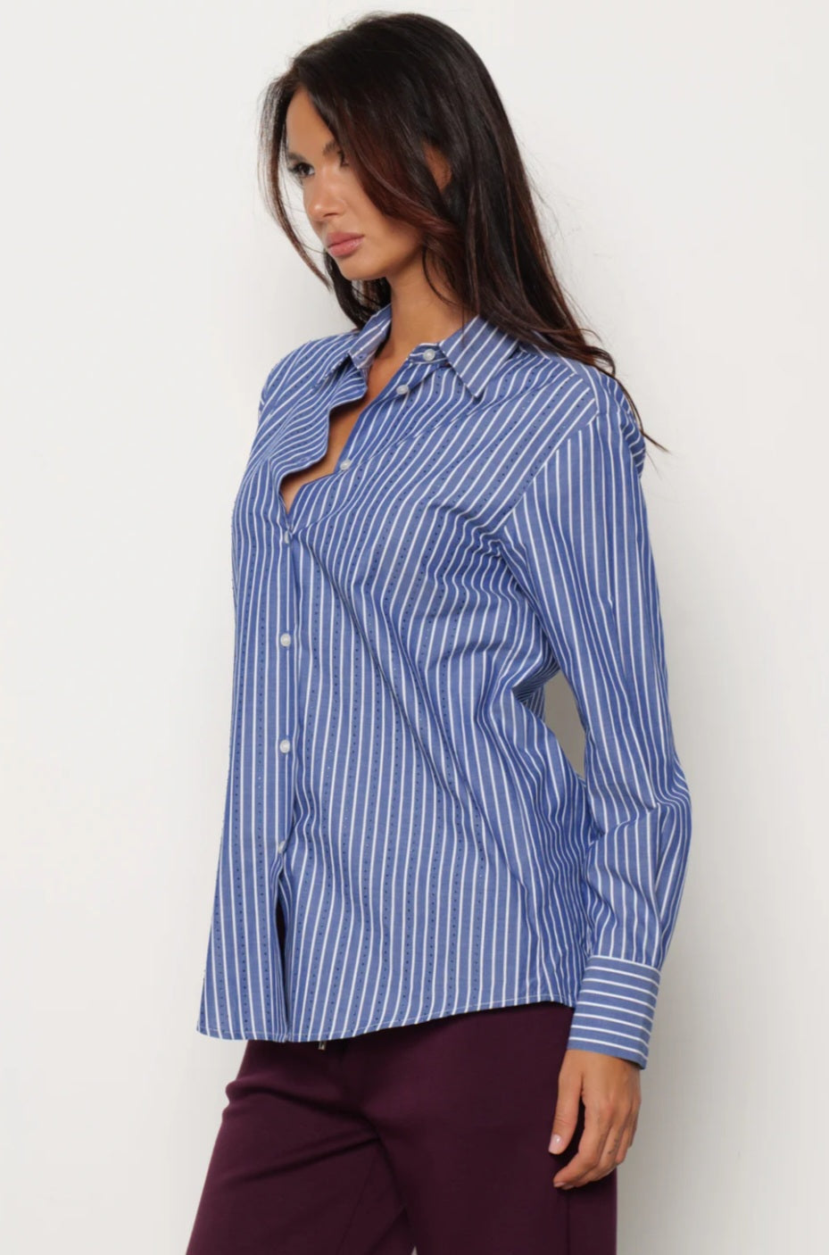 Camicia con strass Relish